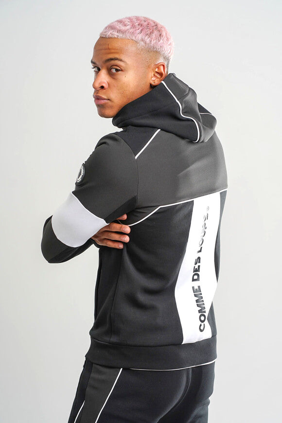 Baltimore zip-up hoodie sweatshirt - Black