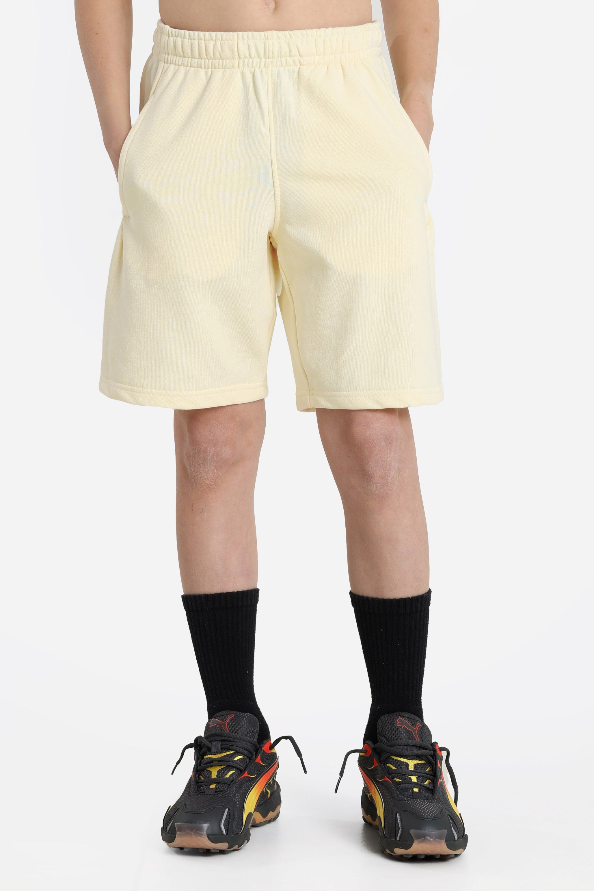 Sweatshorts - Hellgelb
