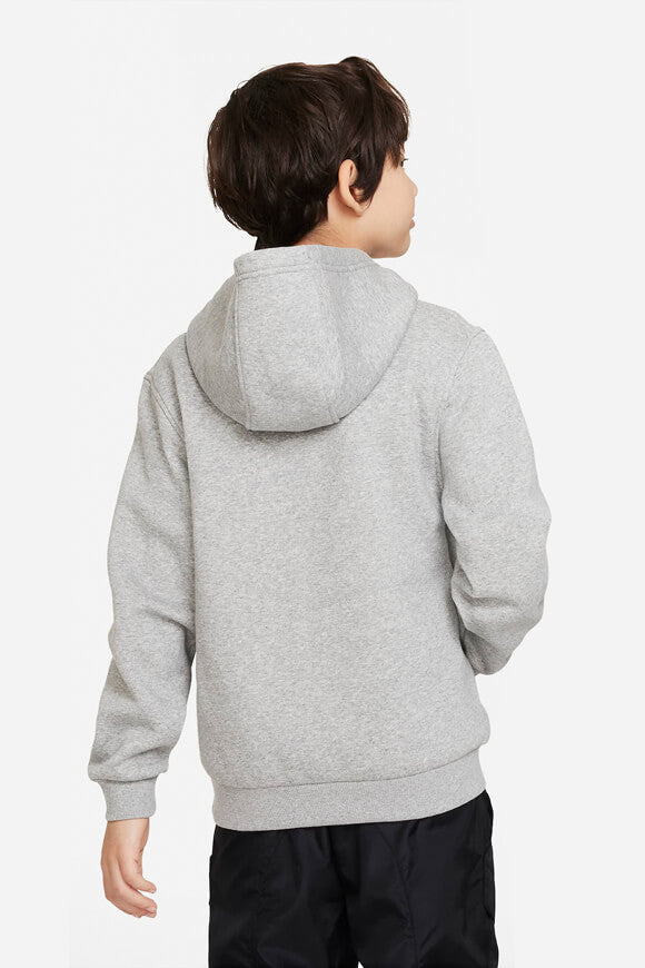 Club Fleece Kapuzensweatshirt - Grey Heather