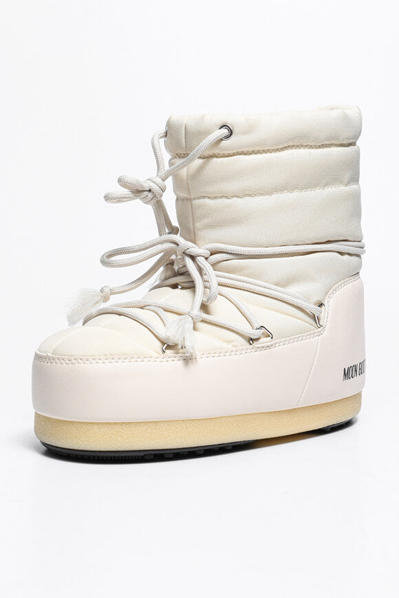 EVX Light Nylon Puffer Schneestiefelette - Cream