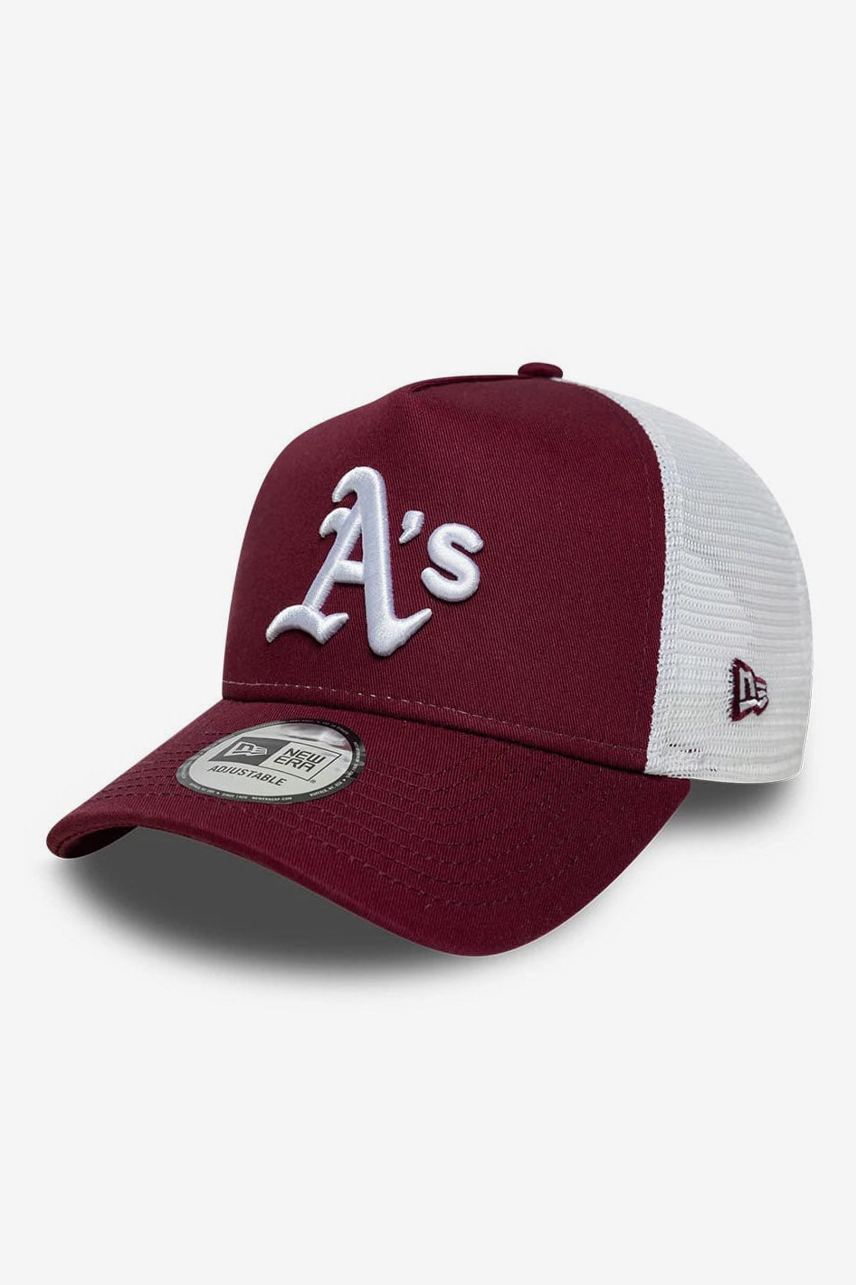 Trucker Cap / Snapback - Bordeaux + White