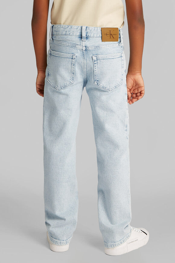 Straight Leg Jeans - Clean Sky Blue