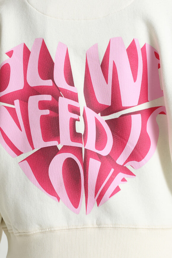 Kapuzensweatshirt - Creme