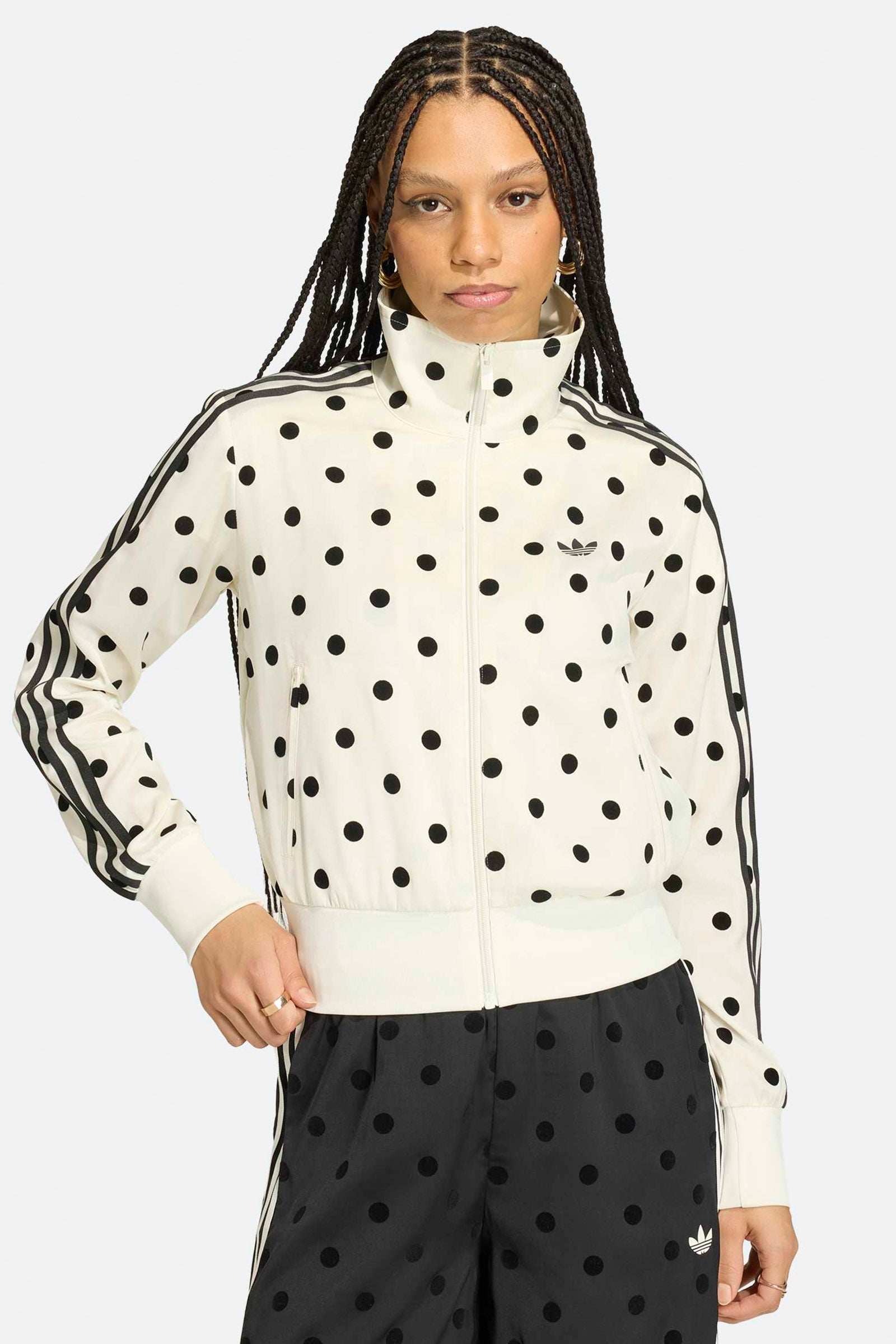 Giacca da allenamento in raso - Off White