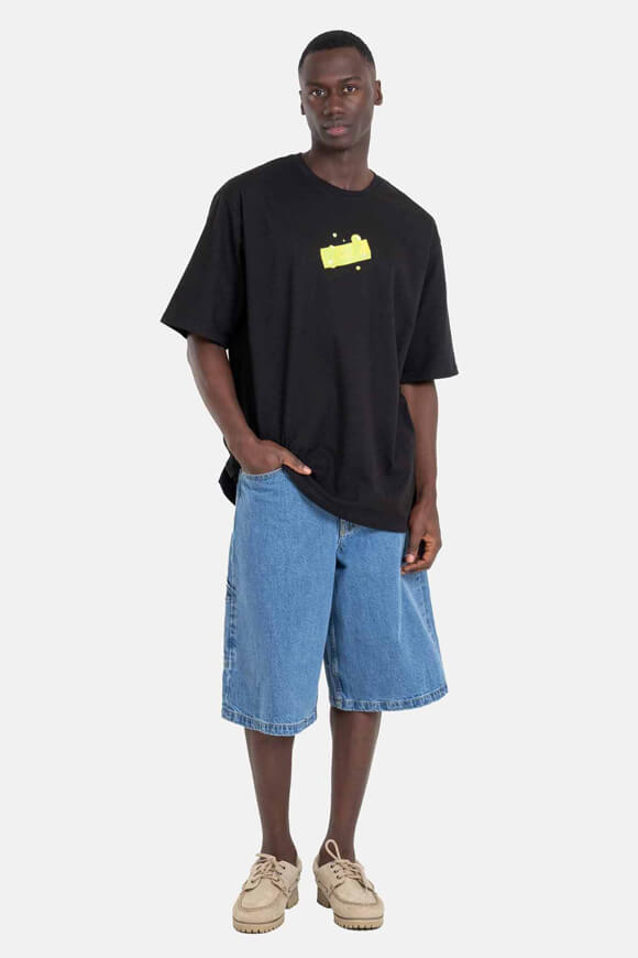 Belmont Worker short en jean - Iconic Light Blue