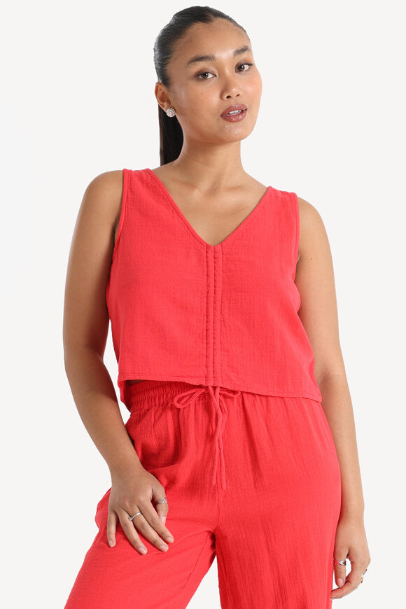 PCSASTINA Crop Top in mussola - Lollipop