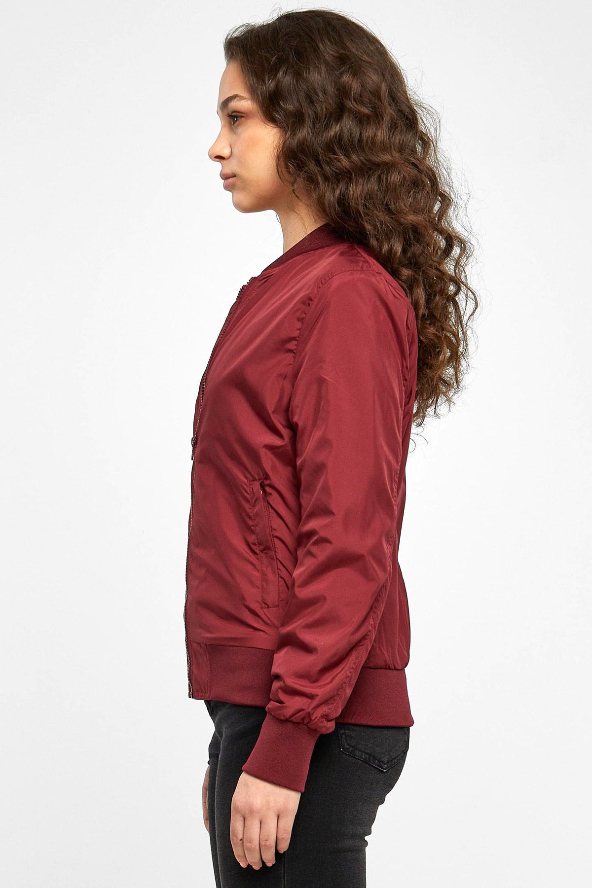 Veste bomber légère - Burgundy