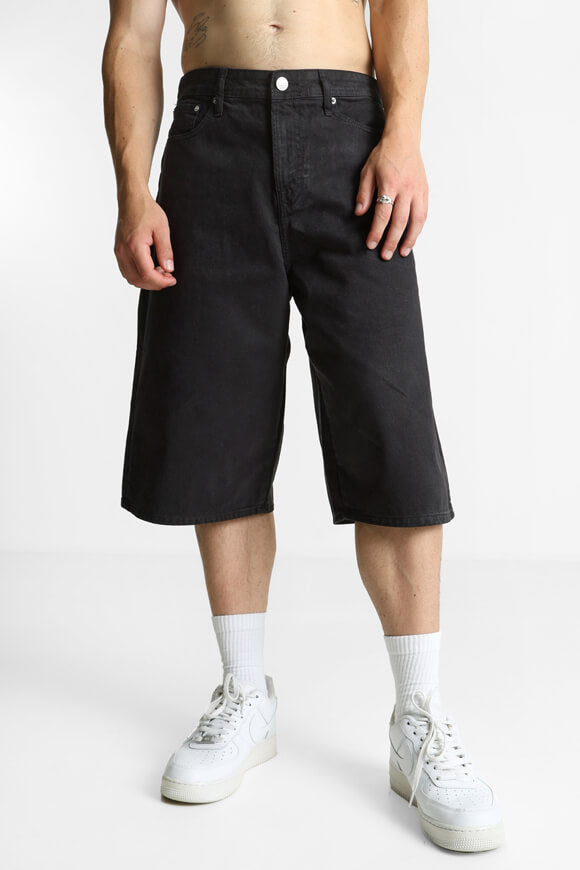 JPSTOWEN bermuda en jean - Black