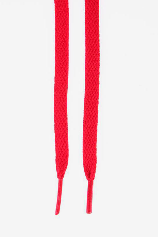 Lacci piatti - Rosso