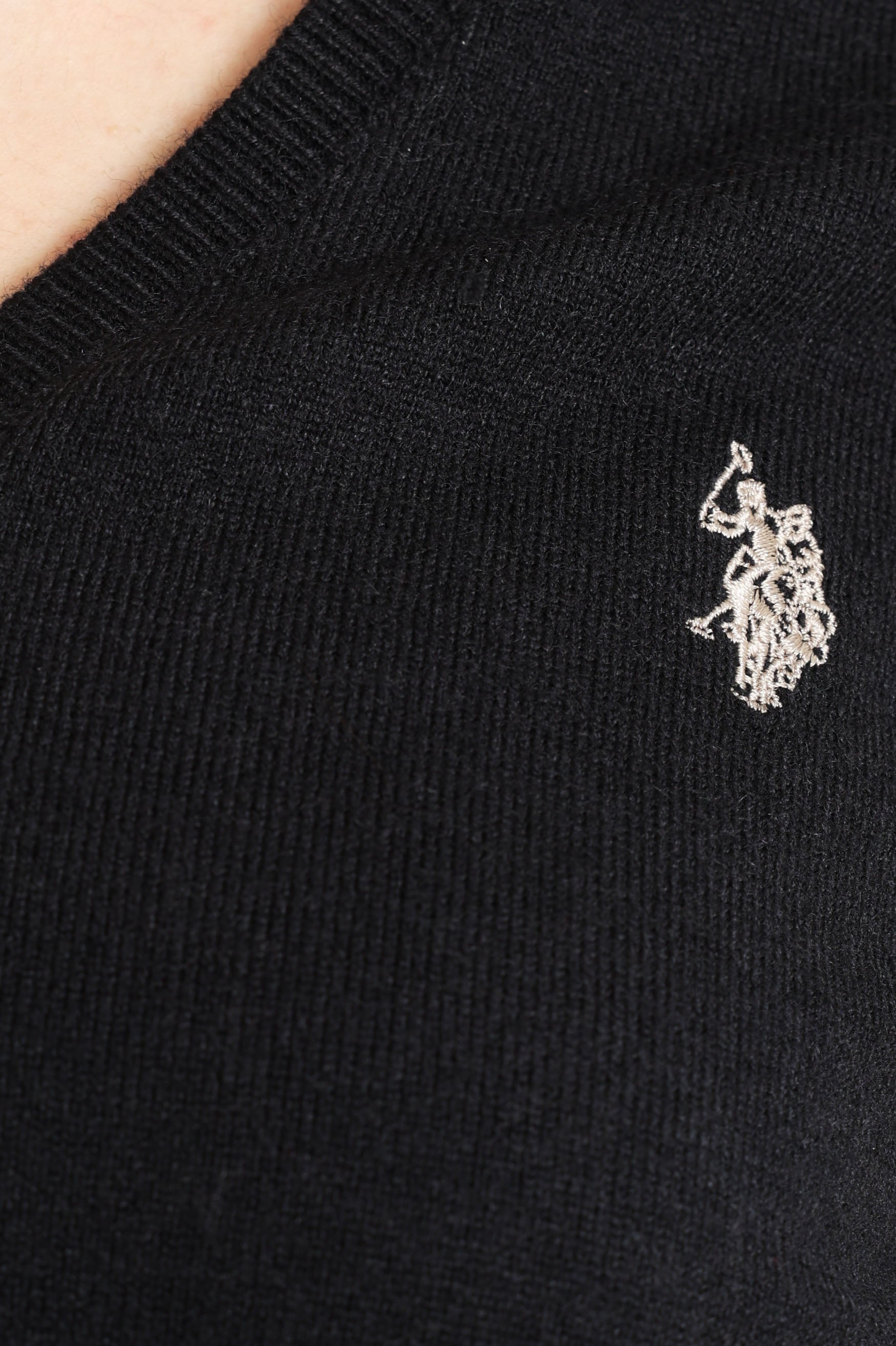 Maglia a maglia fine - Nero