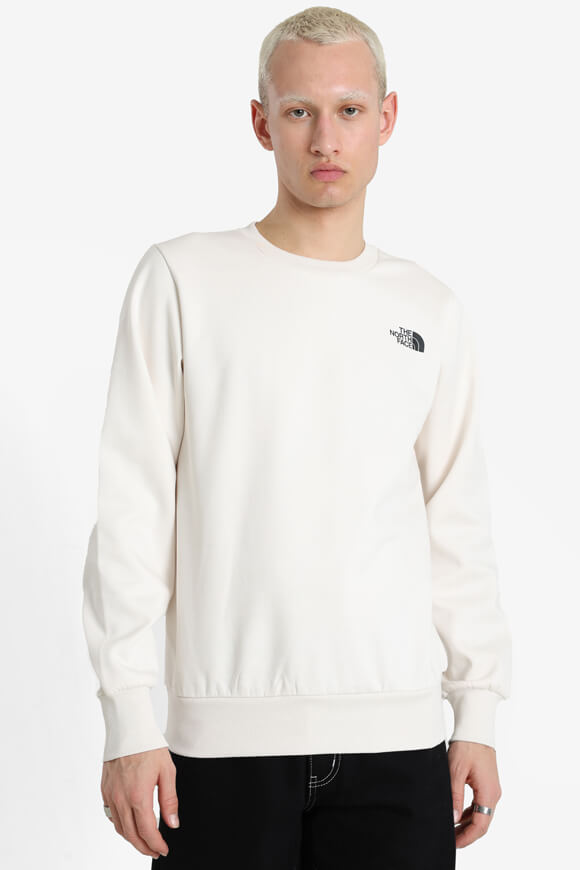 Sweat-shirt Simple Dome - White Dune