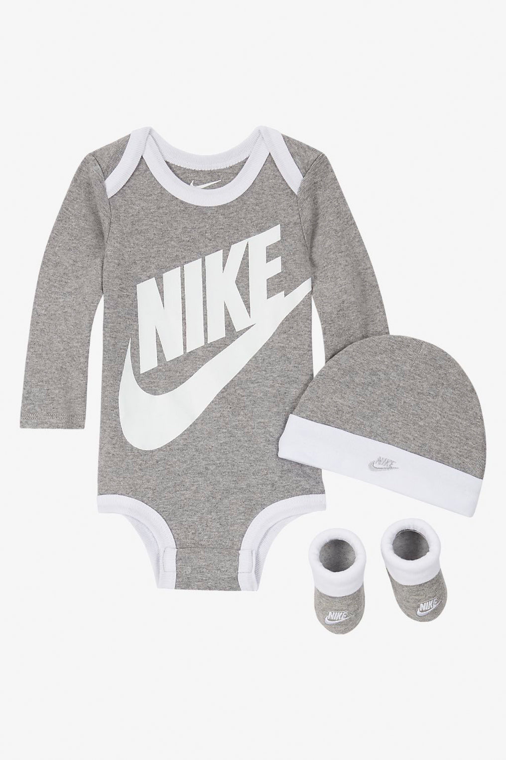 Baby-Set - Light Grey Heather