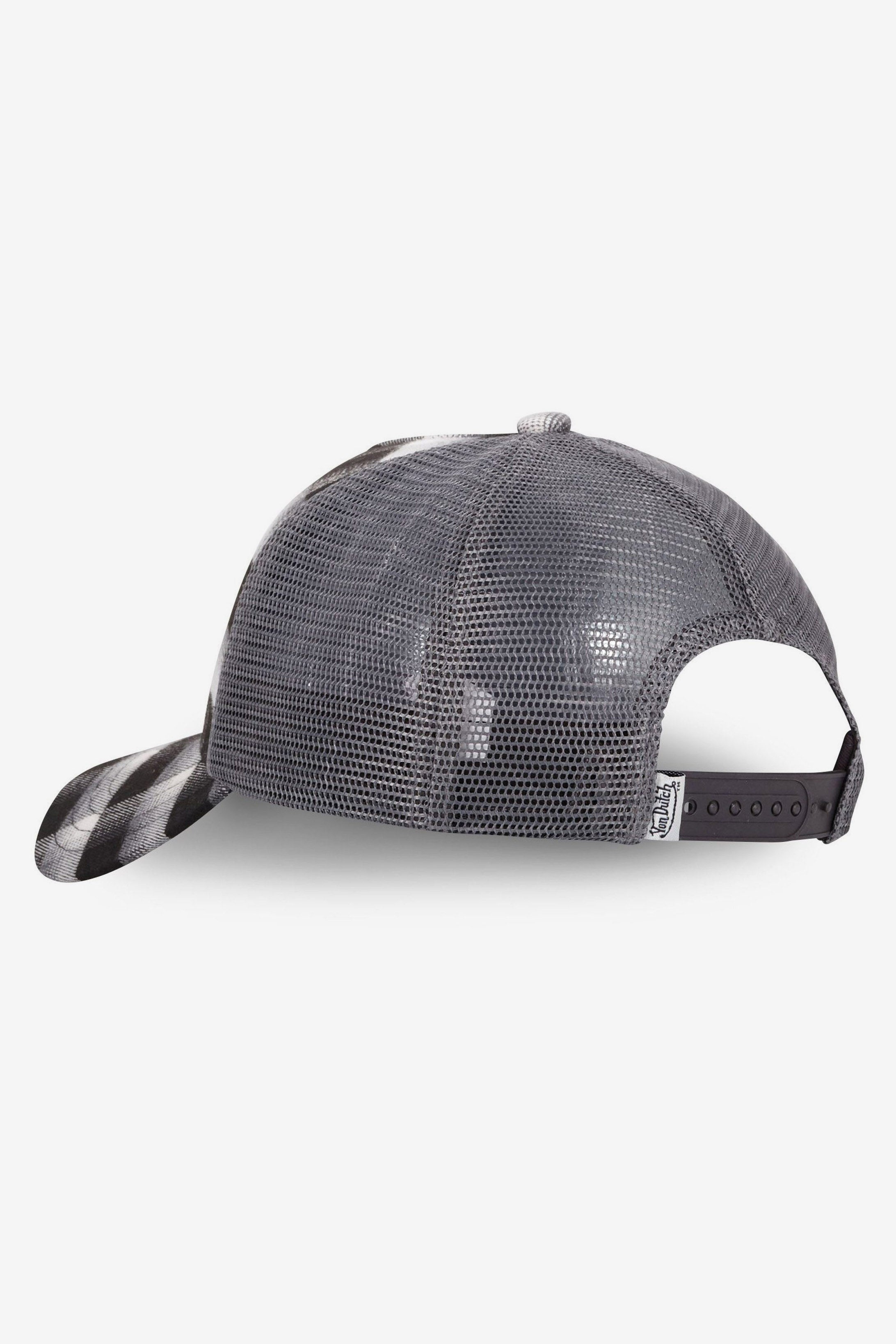 Trucker Cap / Snapback - Grey + White + Black