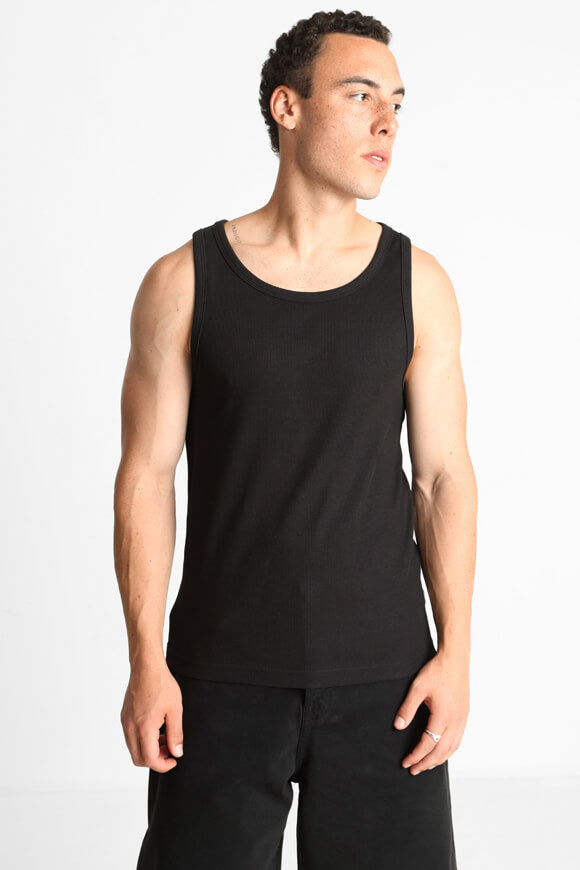 ONSTANNER ribbed tank top - Black