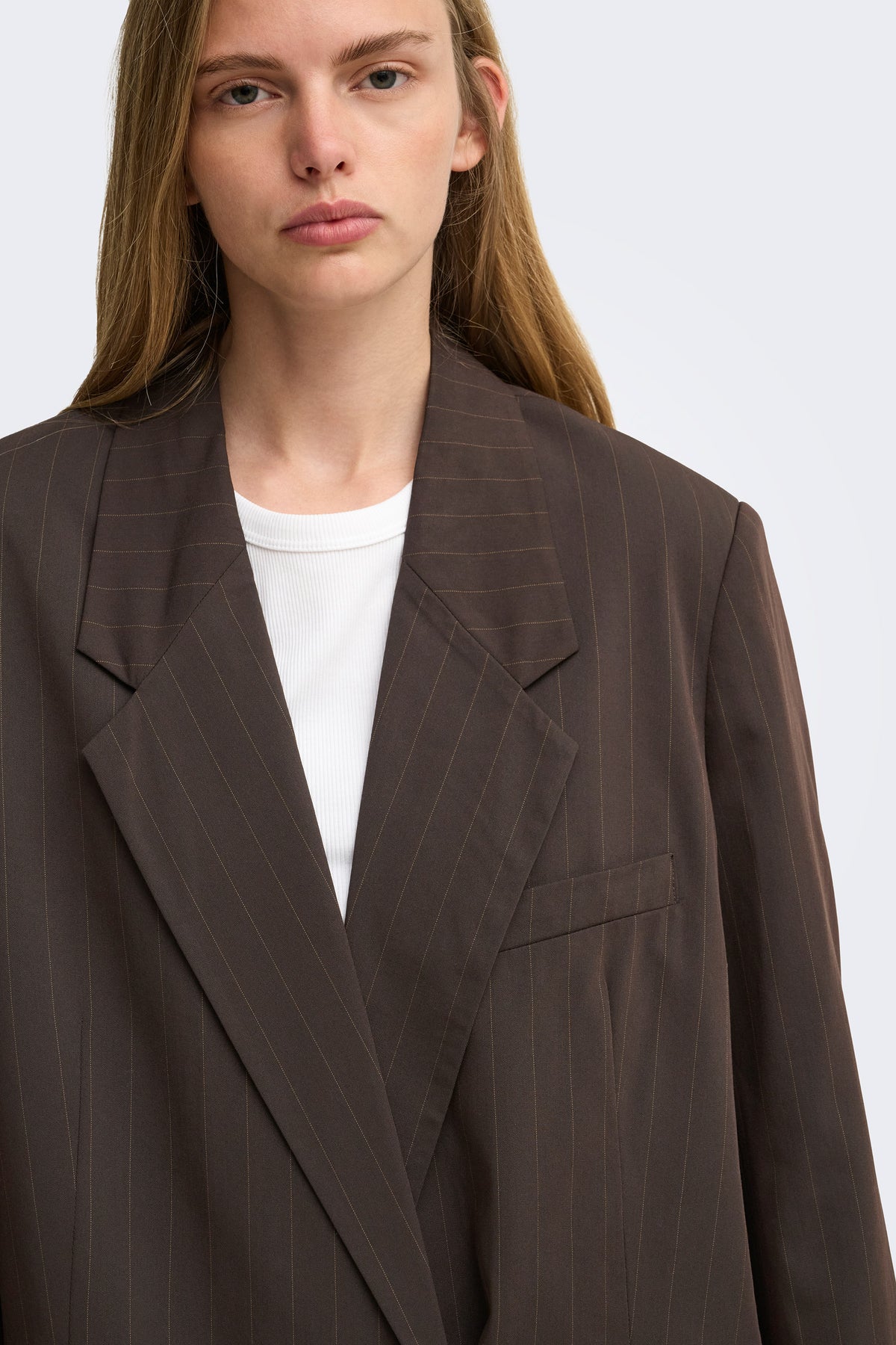 ONLALDEN loose blazer - Mole
