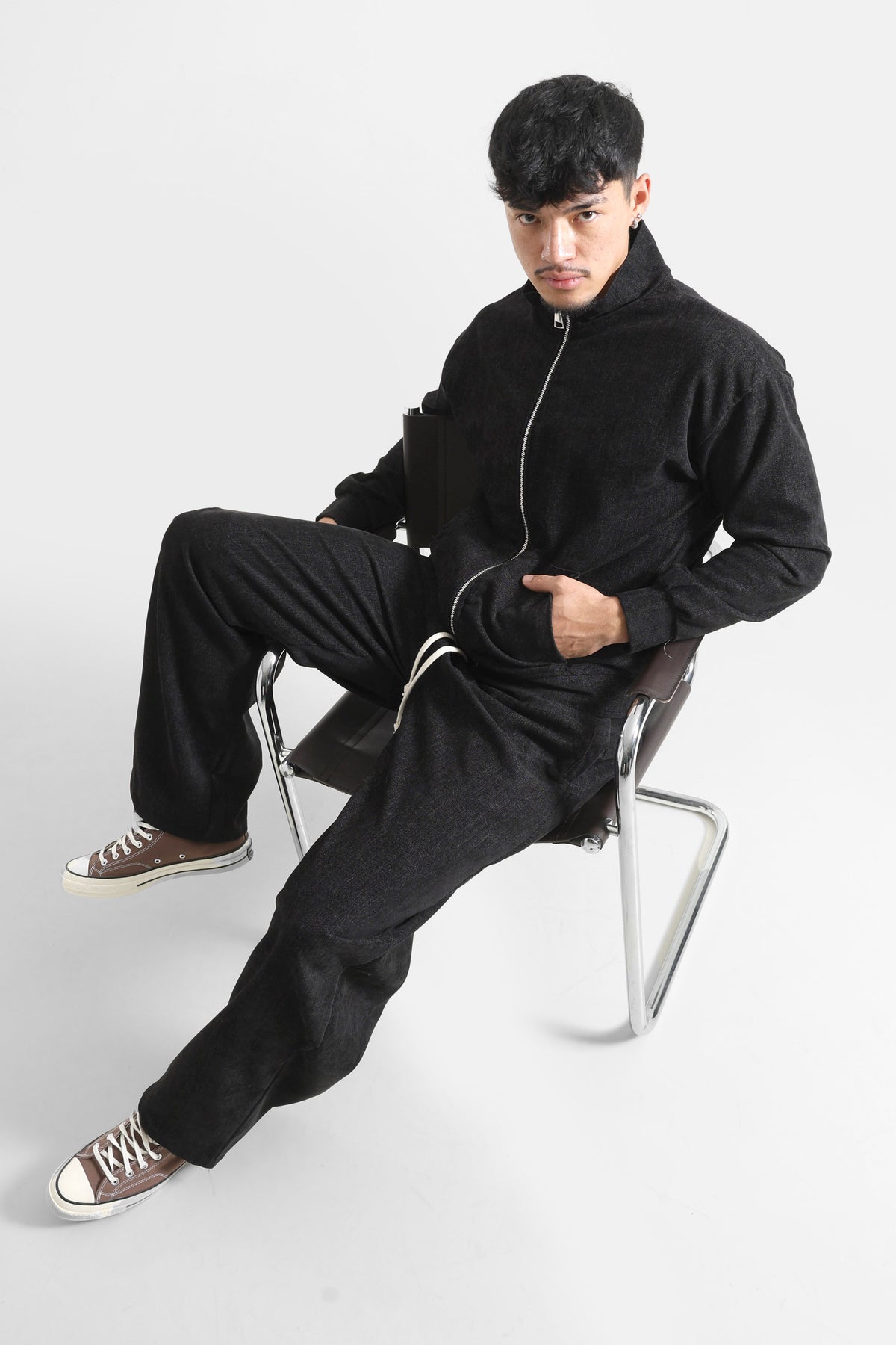 Leichte Jacke - Black