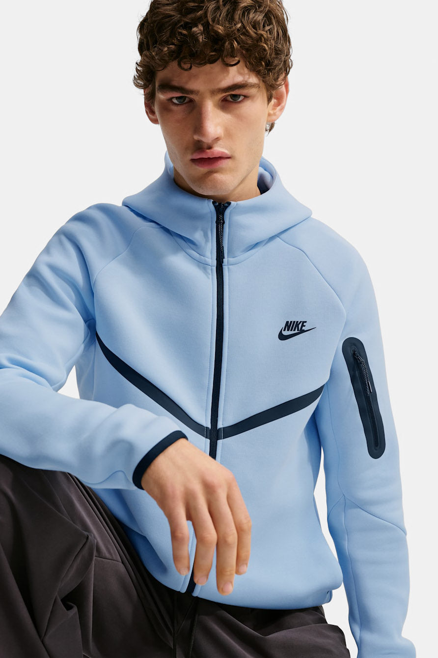 Sportswear Tech Fleece sweat zippé à capuchon - Ice Blue