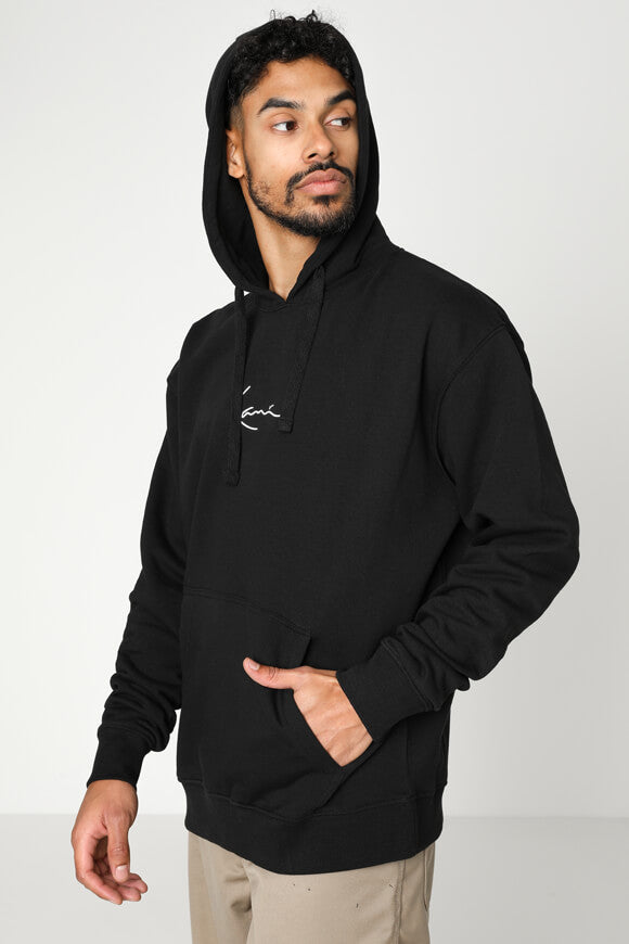 Kapuzensweatshirt - Schwarz