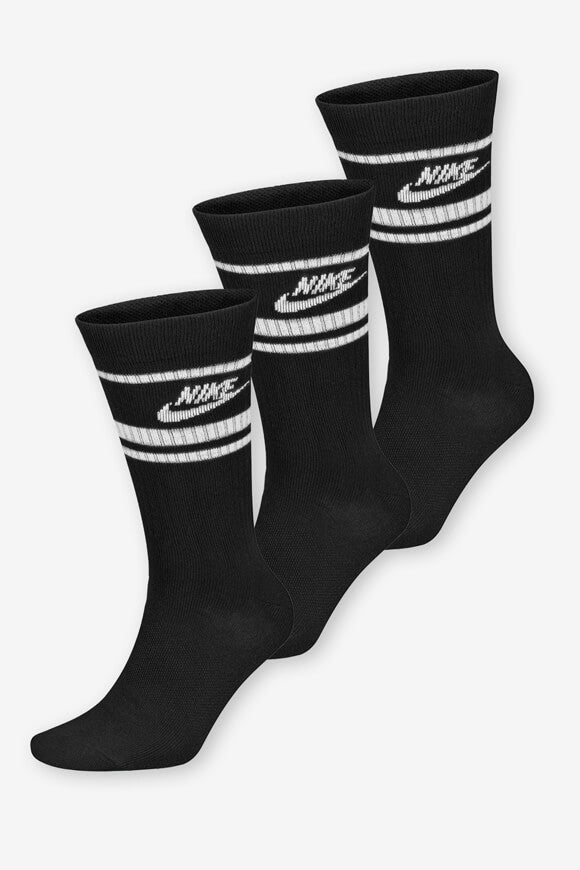 Lot de 3 paires de chaussettes - Noir + Blanc