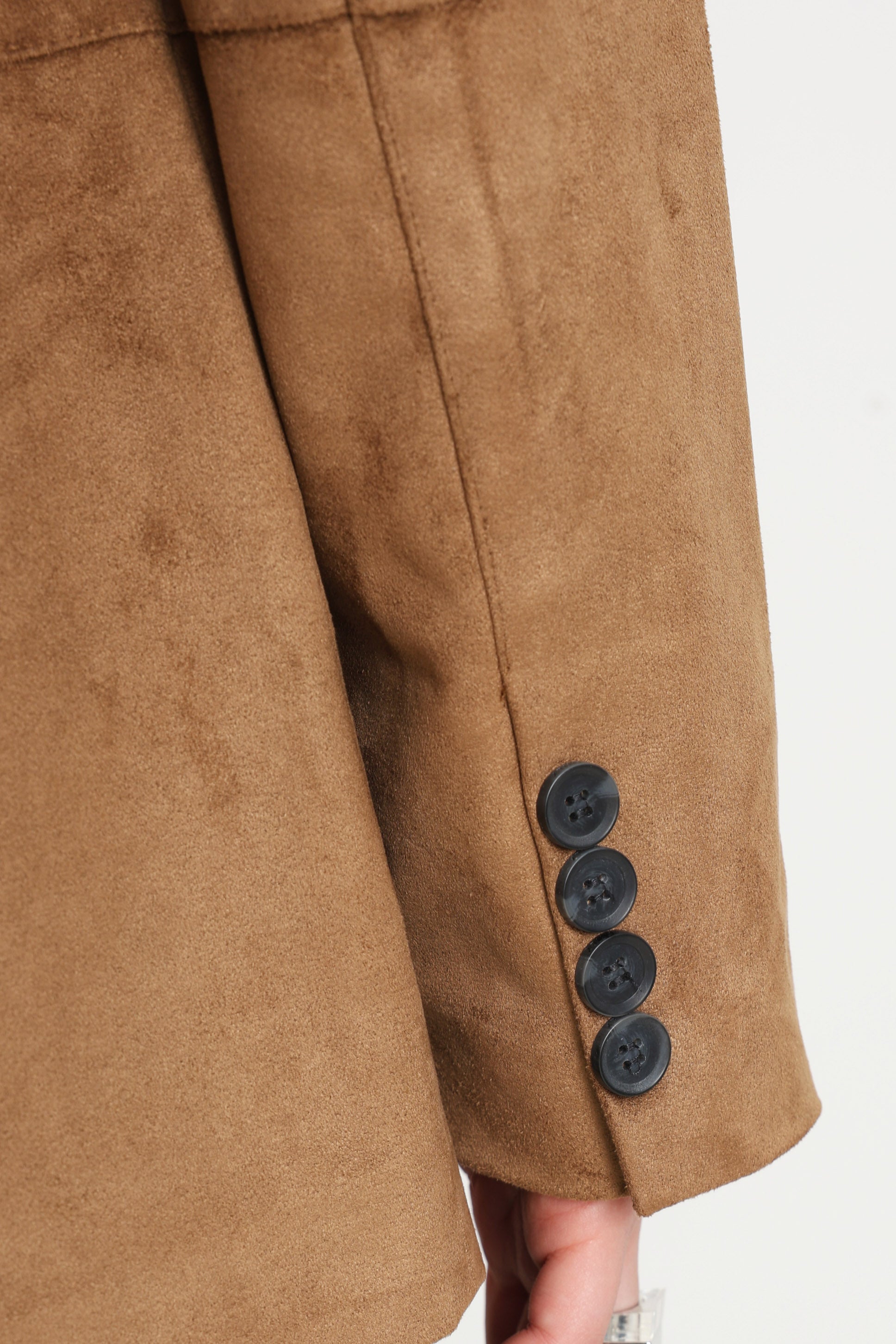 ONLTULIP Kunstwildleder Blazer - Cognac