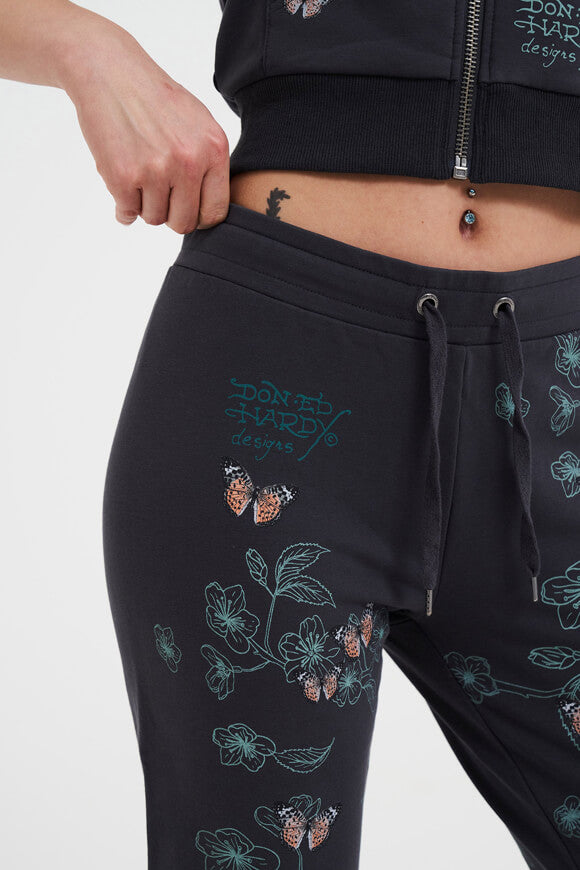 Pantaloni felpati - Antracite