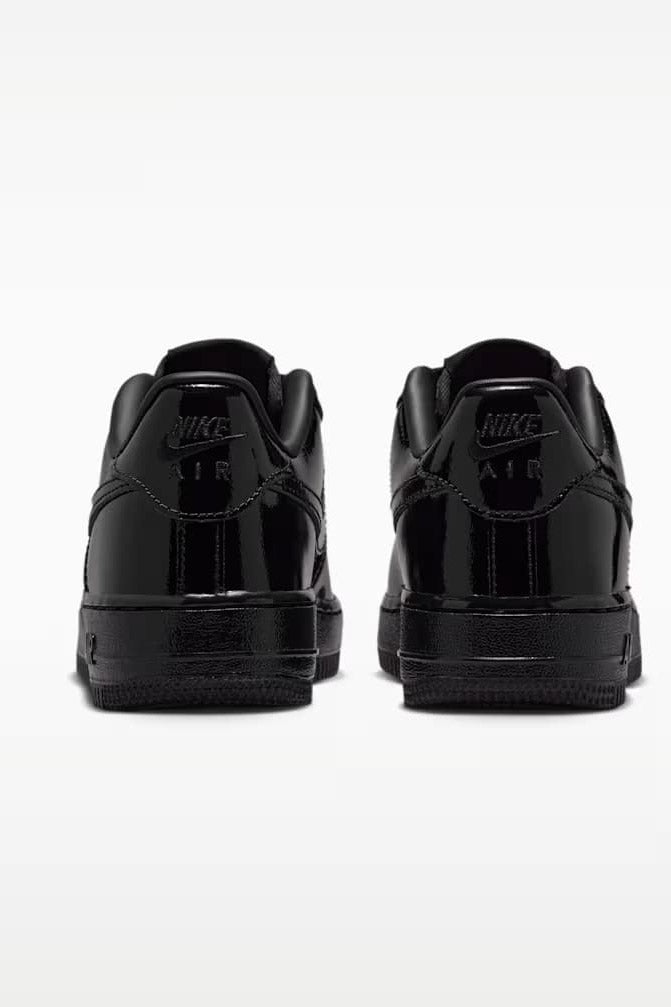 Air Force 1 sneakers vernies - Black