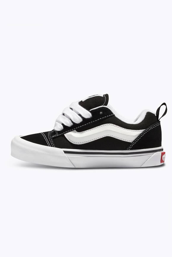 Sneaker Knu Skool per bambini - Nero + Bianco vero