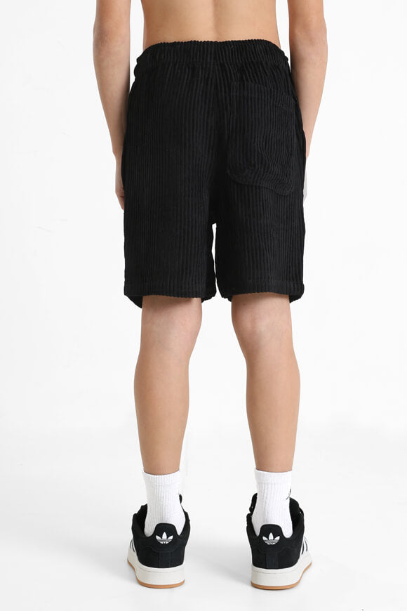 Short en tissu structuré - Noir