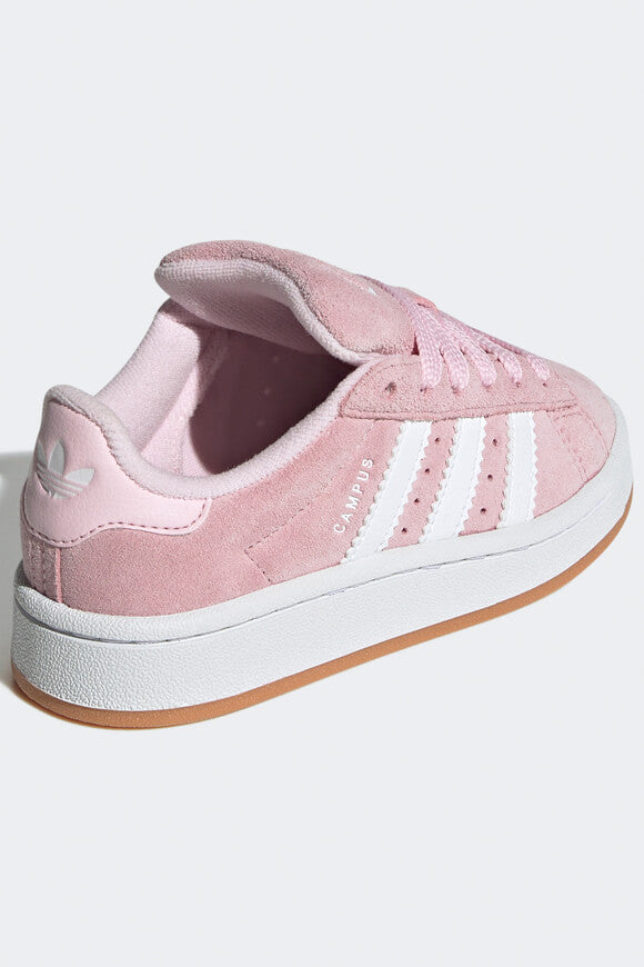 Campus 00s Kids Sneaker - Clear Pink + Footwear White + Gum