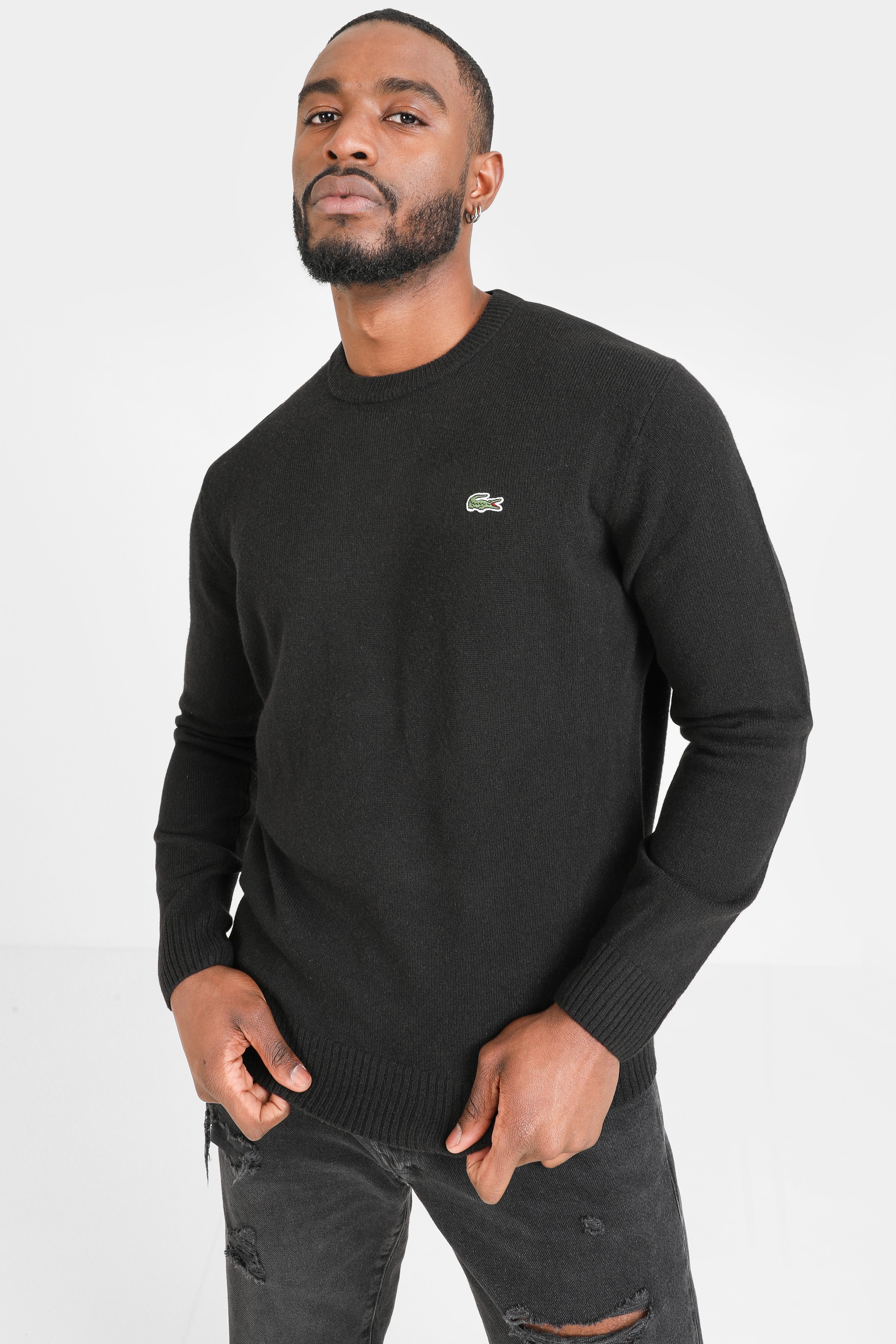 Wool sweater - Black