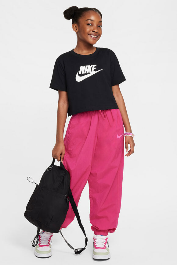 Cropped T-shirt - Black