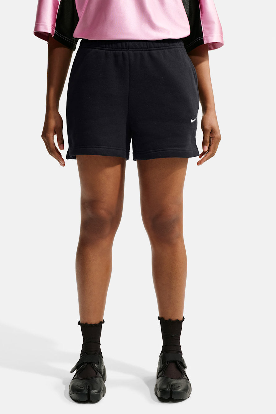 Short in felpa - Black