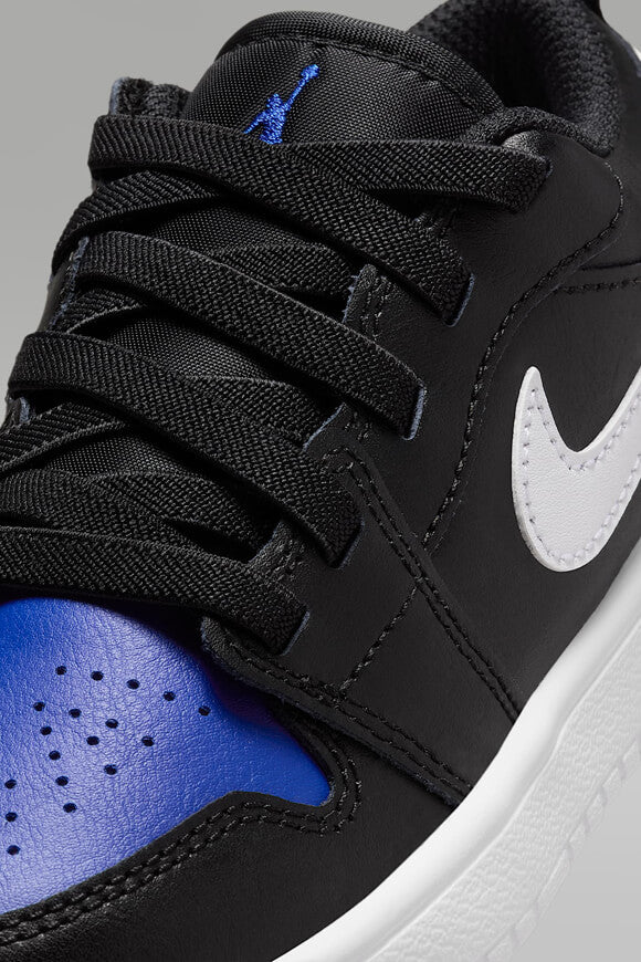 Jordan 1 Alt Baskets Enfants - Noir + Blanc + Game Royal