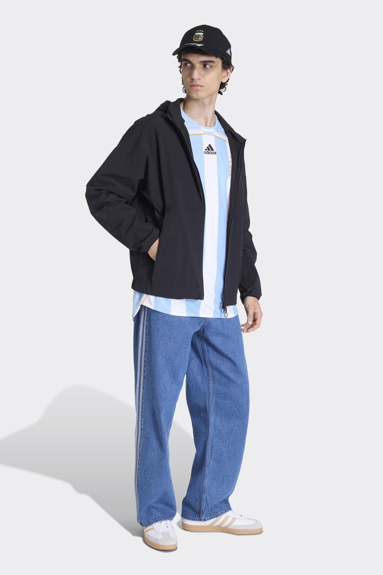 Firebird Adicolor Regular Fit Jeans - Medium Vintage Denim