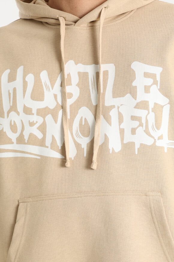 Felpa con cappuccio - Beige