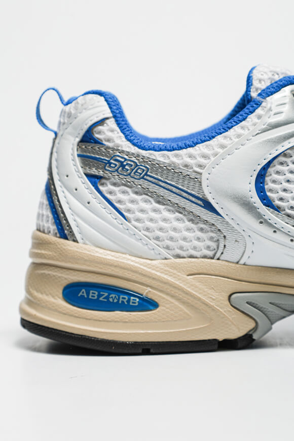 MR530 Sneaker - White + Blue