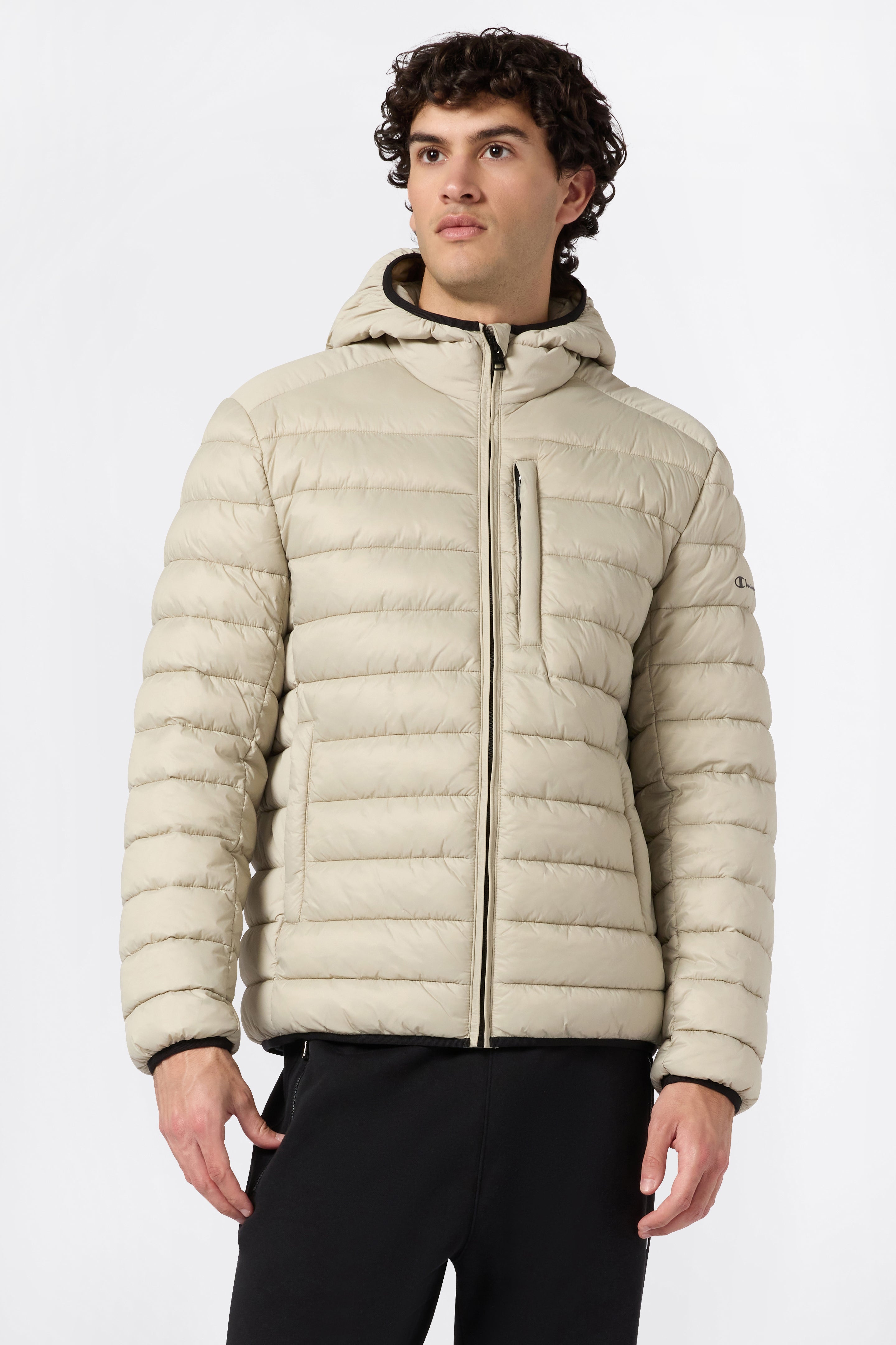 Quilted jacket - Natural Chino Beige