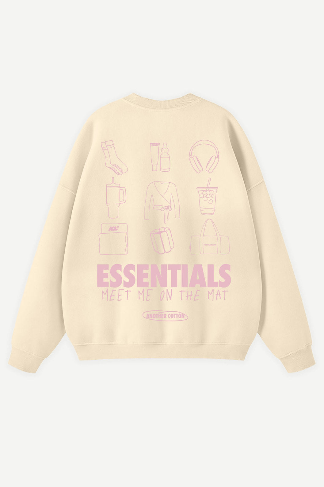 Mat Essentials Oversize Sweatshirt - Butter