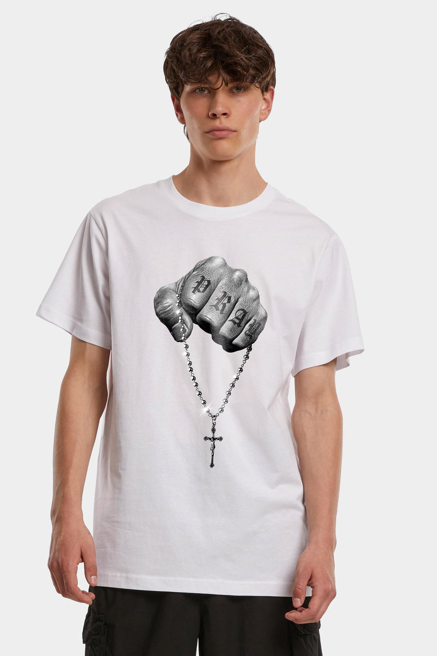 Faith Meets Strength T-Shirt - White