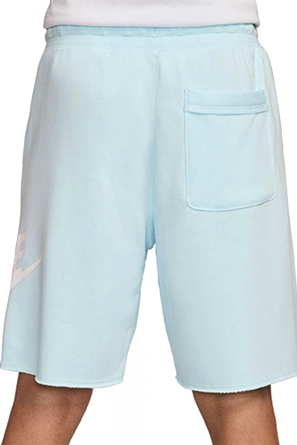 Club Alumni Sweatshorts - Glacier Blue + White