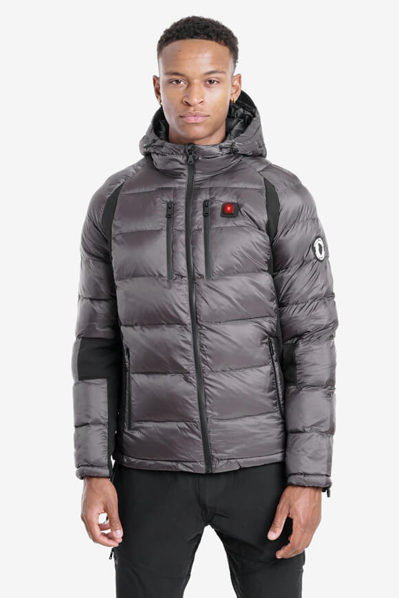 Avoriaz beheizbare Pufferjacke - Anthrazit