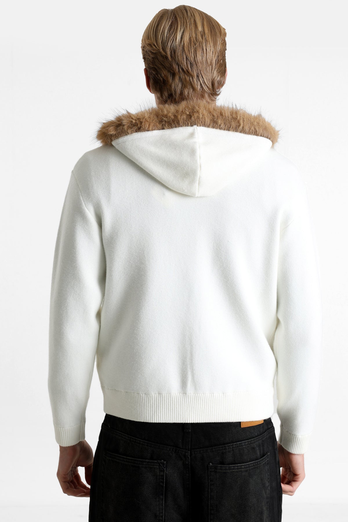 Strickjacke - Offwhite