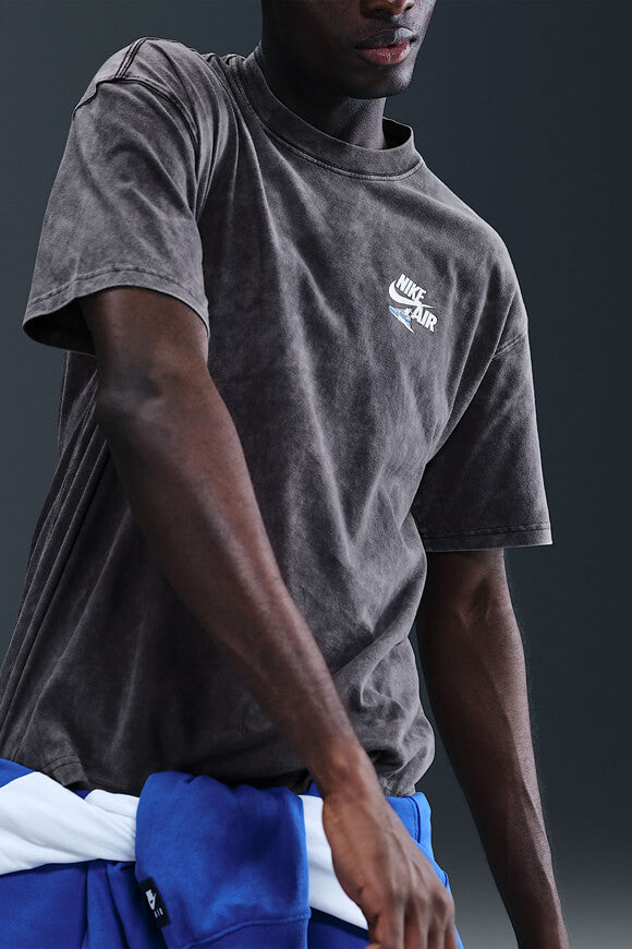 Loose-fitting T-Shirt - Black Heather