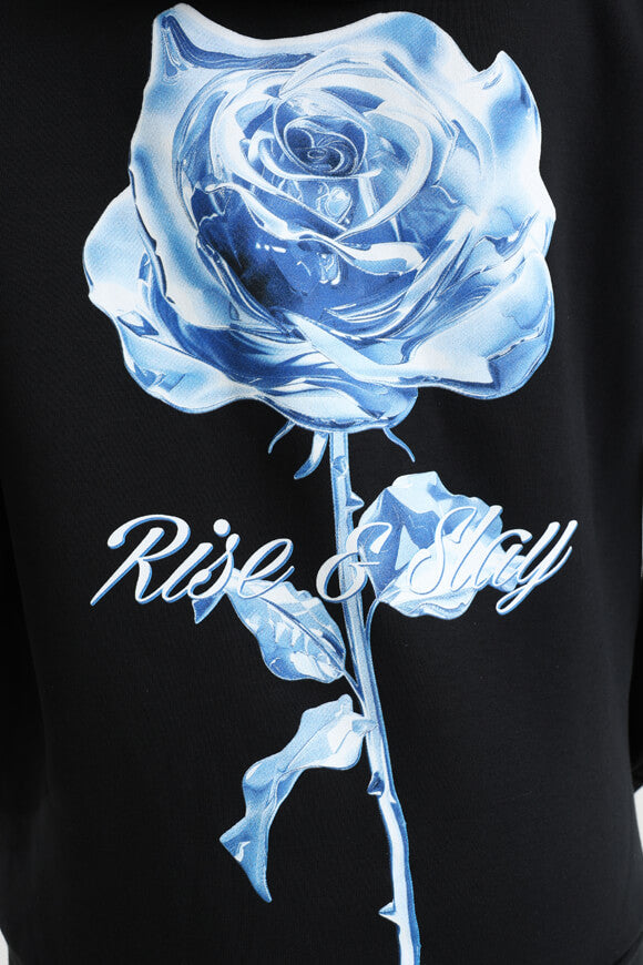 Sweat zippé à capuchon - Black