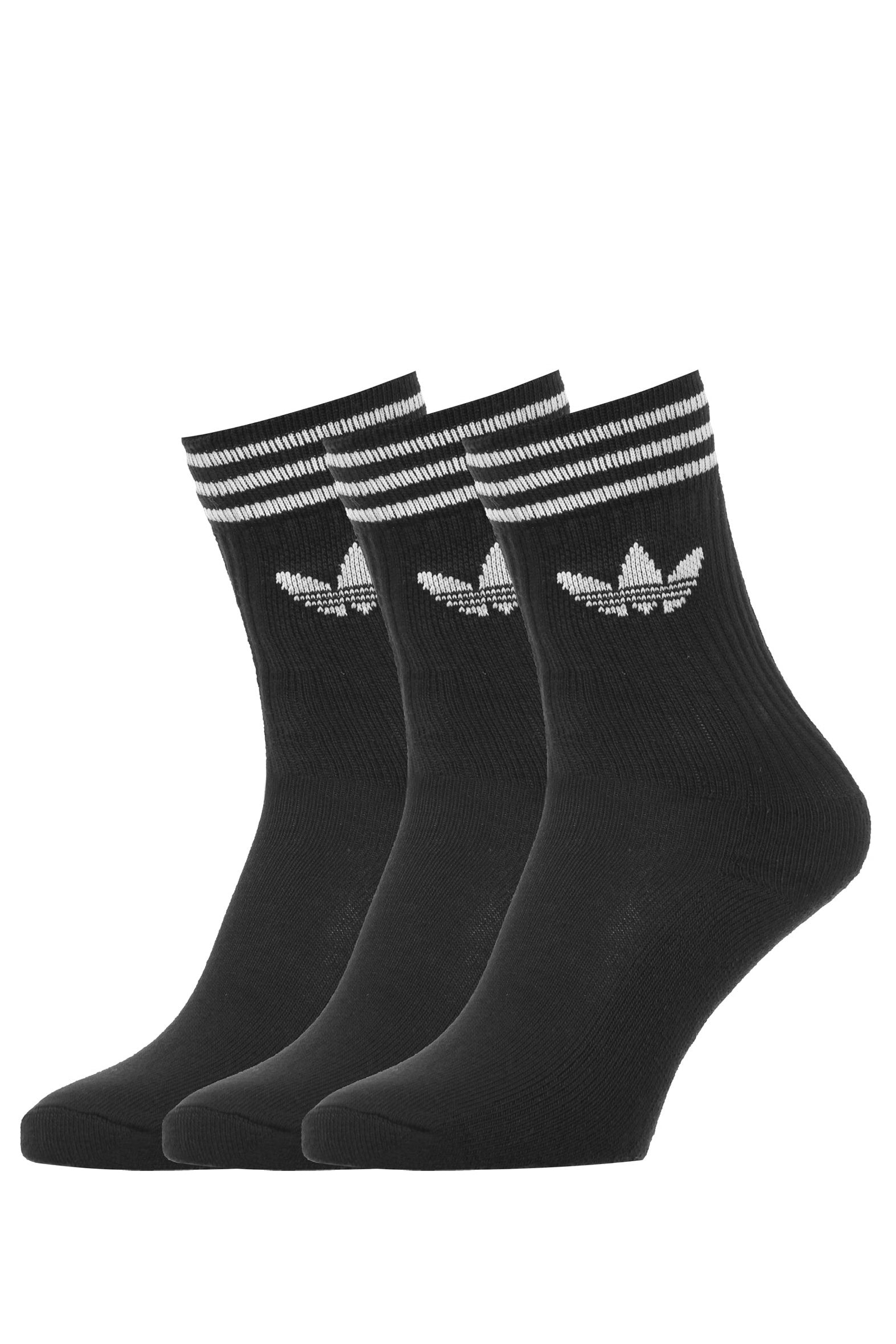 Three-pack of socks - black + white