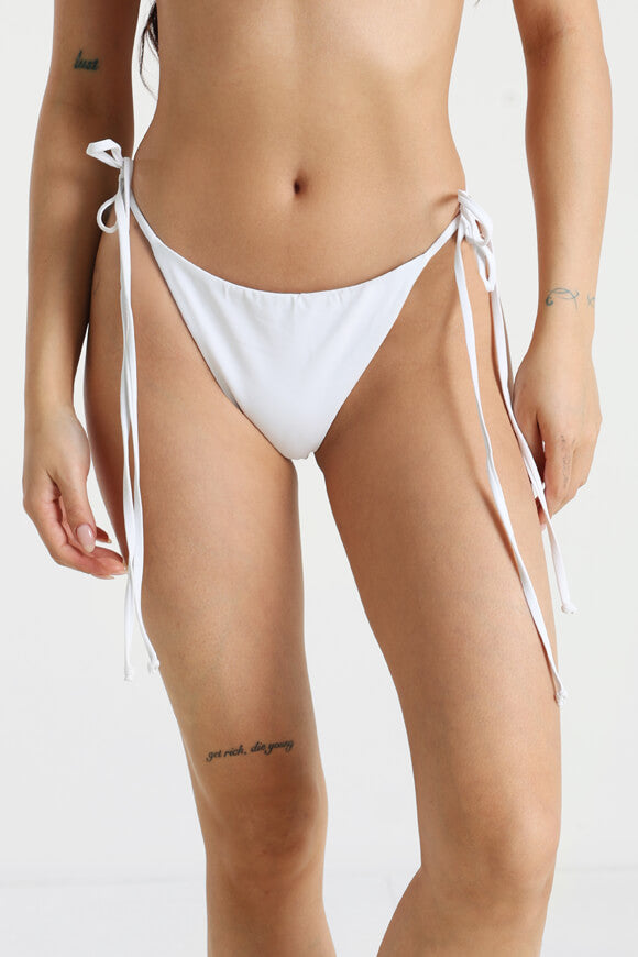 Bas de bikini - Blanc