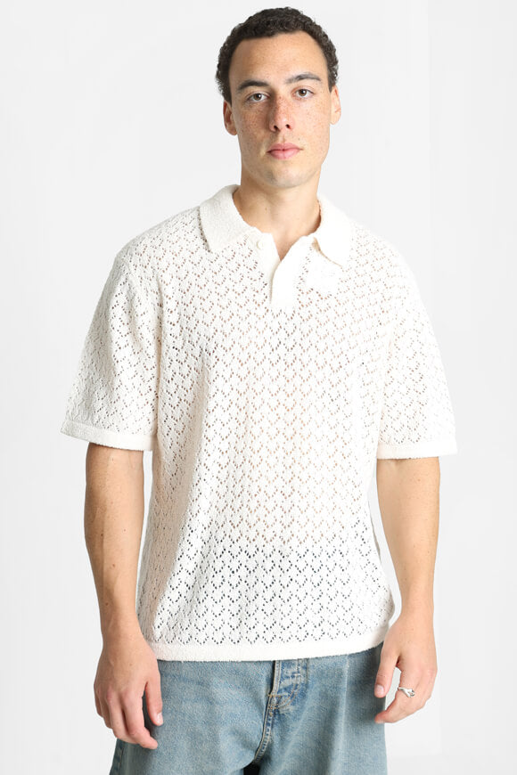 JORHYDRA polo en tricot - Sea Salt