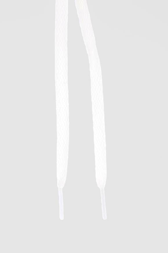 Lacci piatti - Bianco