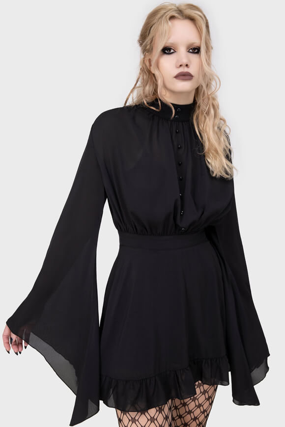 Darknova Minikleid - Black