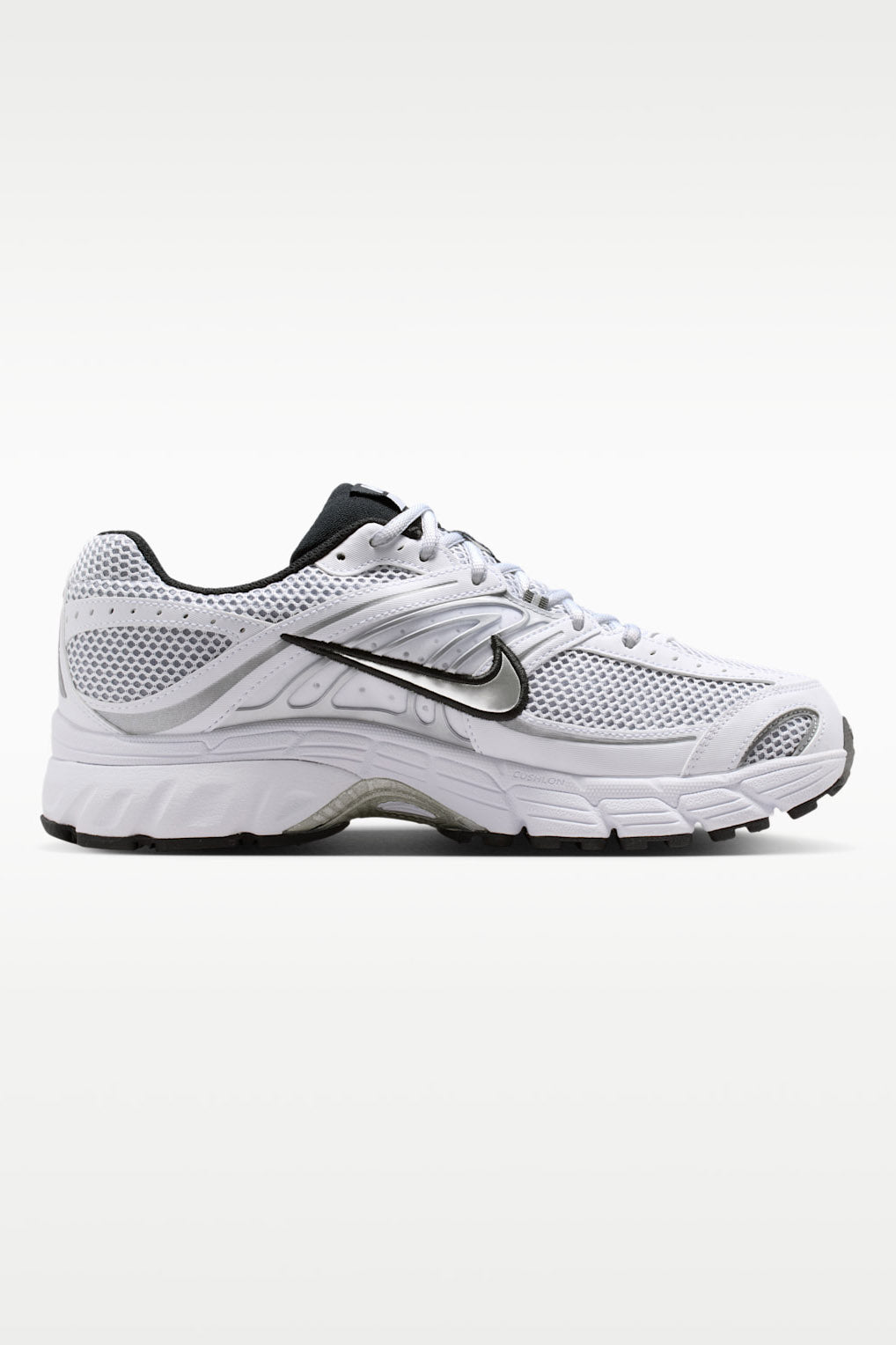 Air Max Moto 2K sneakers - White + Metallic Silver + Black